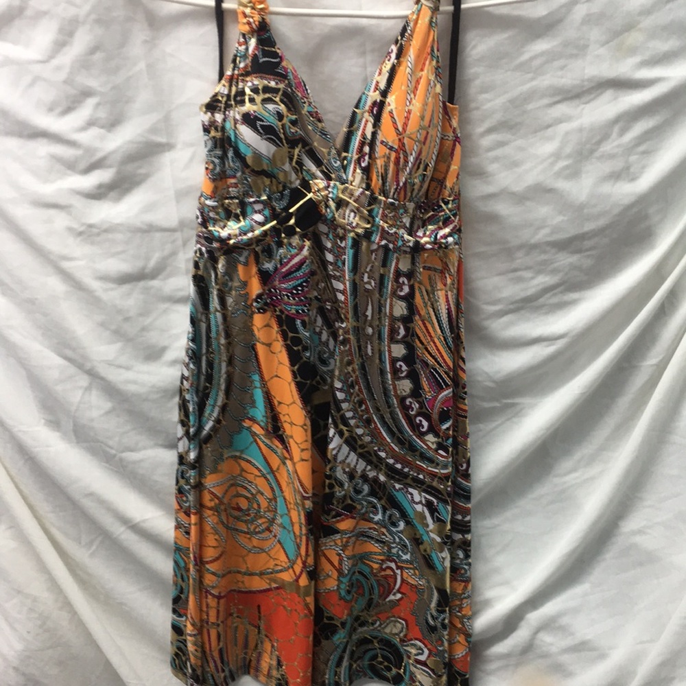 Canzone New backless dress ladies sz M